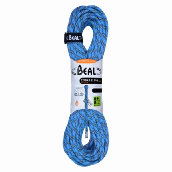 Achat Beal Cobra II 8.6mm 2x 60M Unicore Dry Cover /bleu Orange 1