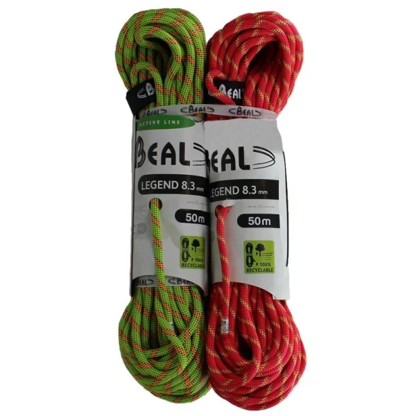 Beal Legend 8.3mm 2x50m /vert Rose nouvelle saison 1