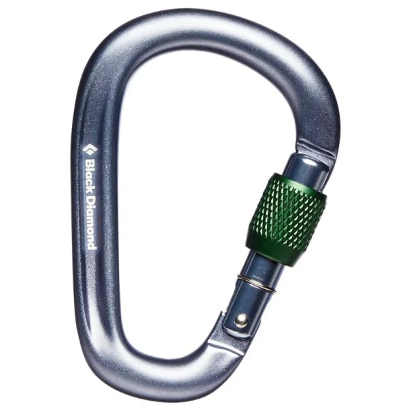 acheter en ligne Black Diamond Pearlock Screwgate Carabin /gray 1