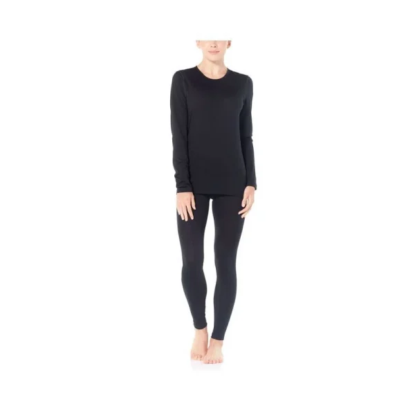 Meilleure affaire 👍 Icebreaker 200 Oasis Long Sleeve Crewe – Sous-vêtement mérinos femme I Hardloop 🤩 Satisfait ou Remboursé 6