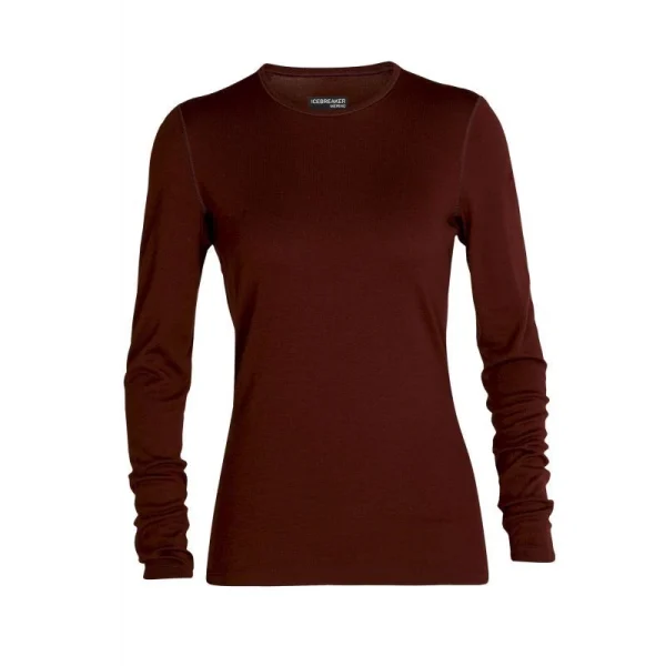 Meilleure affaire 👍 Icebreaker 200 Oasis Long Sleeve Crewe – Sous-vêtement mérinos femme I Hardloop 🤩 Satisfait ou Remboursé 10