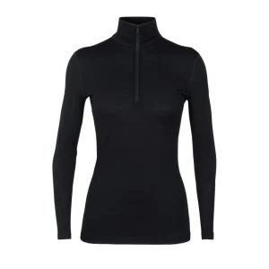 Remise 🎁 Icebreaker 200 Oasis Long Sleeve Half Zip – Sous-vêtement mérinos femme I Hardloop 🎉 luxe soldes 14