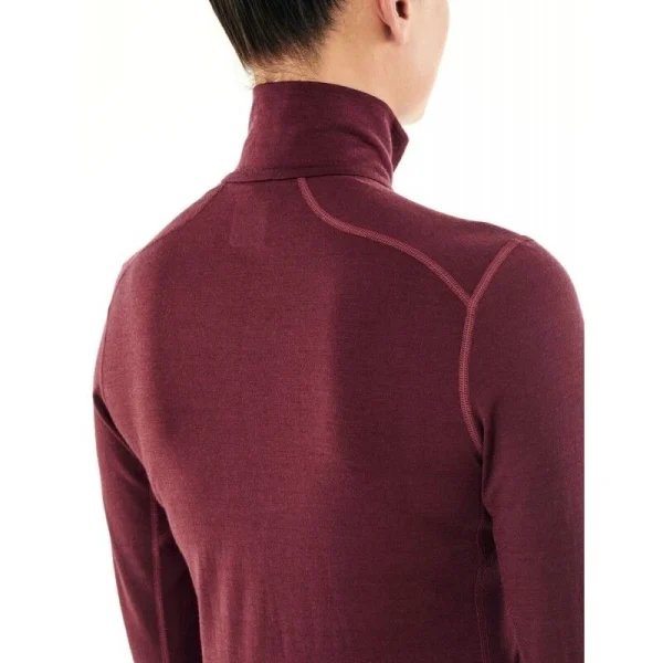 Remise 🎁 Icebreaker 200 Oasis Long Sleeve Half Zip – Sous-vêtement mérinos femme I Hardloop 🎉 luxe soldes 7
