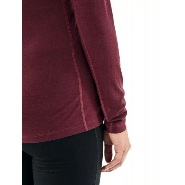 Remise 🎁 Icebreaker 200 Oasis Long Sleeve Half Zip – Sous-vêtement mérinos femme I Hardloop 🎉 luxe soldes 8