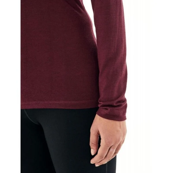Remise 🎁 Icebreaker 200 Oasis Long Sleeve Half Zip – Sous-vêtement mérinos femme I Hardloop 🎉 luxe soldes 9