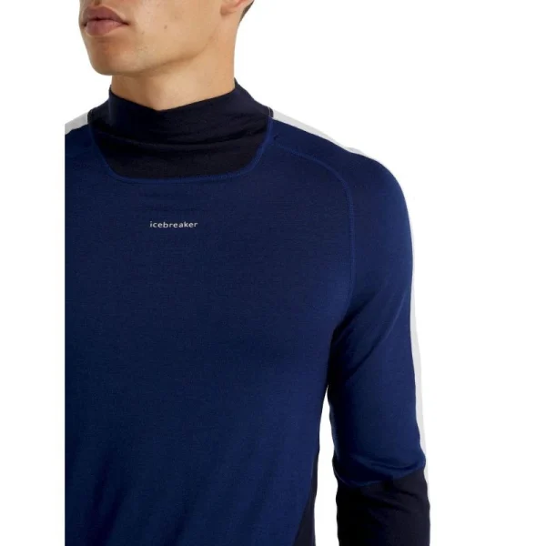 Coupon 🔥 Icebreaker 200 Sonebula LS High Neck – Sous-vêtement mérinos homme I Hardloop 😉 boutiqued pas cher 6
