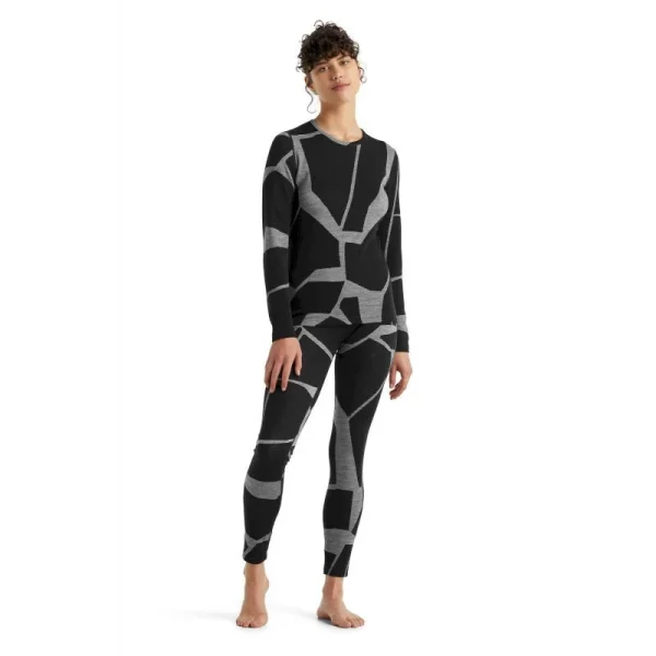 à prix réduits Offres 💯 Icebreaker 250 Vertex Leggings Landscapes – Sous-vêtement mérinos femme I Hardloop 😀 7