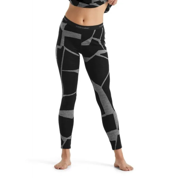 à prix réduits Offres 💯 Icebreaker 250 Vertex Leggings Landscapes – Sous-vêtement mérinos femme I Hardloop 😀 1