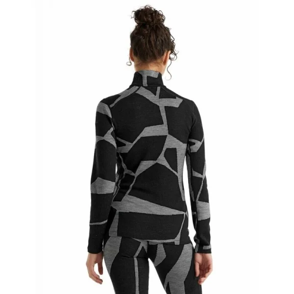 Bon marché ✨ Icebreaker 250 Vertex LS Half Zip Landscapes – Sous-vêtement mérinos femme I Hardloop 🛒 marques pas cher 3