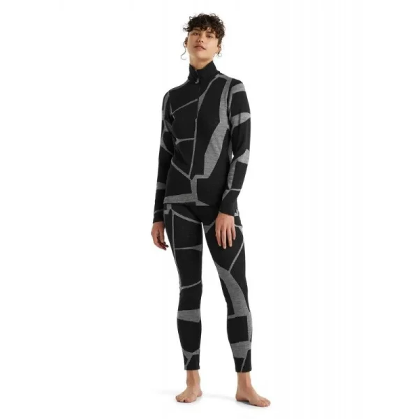 Bon marché ✨ Icebreaker 250 Vertex LS Half Zip Landscapes – Sous-vêtement mérinos femme I Hardloop 🛒 marques pas cher 6