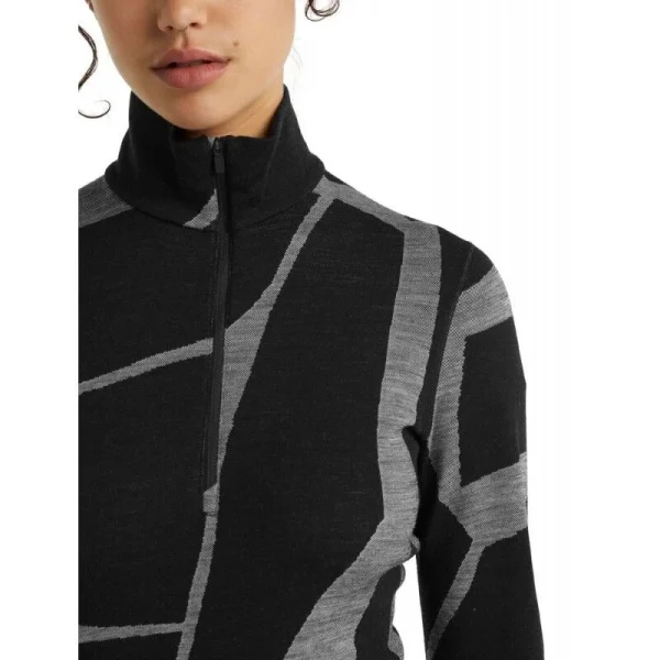 Bon marché ✨ Icebreaker 250 Vertex LS Half Zip Landscapes – Sous-vêtement mérinos femme I Hardloop 🛒 marques pas cher 8