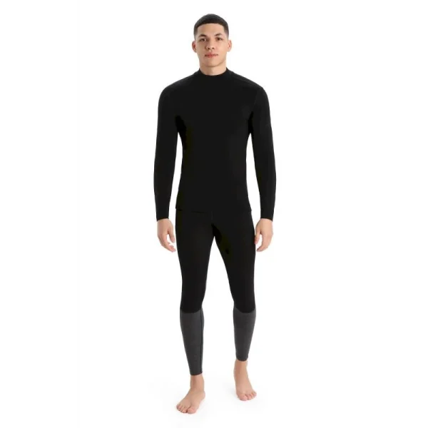 achat pas cher Promo 💯 Icebreaker 260 Tech LS Turtleneck – Sous-vêtement mérinos homme ✨ 4