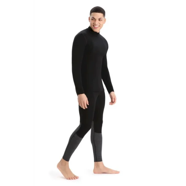 achat pas cher Promo 💯 Icebreaker 260 Tech LS Turtleneck – Sous-vêtement mérinos homme ✨ 6