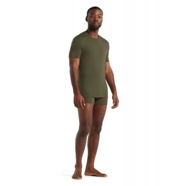 Promotio de vente Offres 🎉 Icebreaker Anatomica Short Sleeve Crewe en Mérinos – T-shirt en laine mérinos homme I Hardloop 😍 3