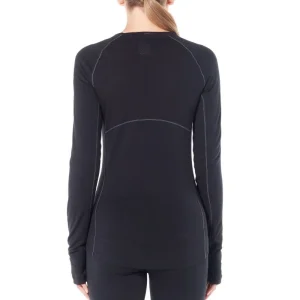 Promo 😀 Icebreaker 200 Zone LS Crewe – Maillot femme 👍 Prestation Et Rapide 9