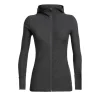 pas cher marque Meilleure vente 🤩 Icebreaker Descender LS Zip Hood – Sweatshirt en laine mérinos femme I Hardloop 🛒 26