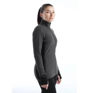 REMISE allant jusqu. Offres 🔔 Icebreaker Descender LS Zip – Polaire en laine mérinos femme I Hardloop 👍 14