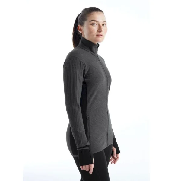 REMISE allant jusqu. Offres 🔔 Icebreaker Descender LS Zip – Polaire en laine mérinos femme I Hardloop 👍 4