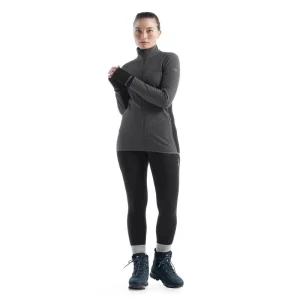 REMISE allant jusqu. Offres 🔔 Icebreaker Descender LS Zip – Polaire en laine mérinos femme I Hardloop 👍 22
