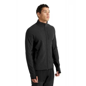 Offres 😉 Icebreaker Descender LS Zip – Polaire en laine mérinos homme I Hardloop 🎉 REMISE allant 55