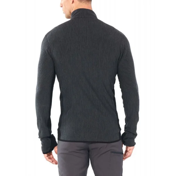 Offres 😉 Icebreaker Descender LS Zip – Polaire en laine mérinos homme I Hardloop 🎉 REMISE allant 4
