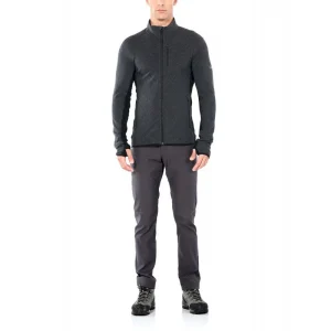 Offres 😉 Icebreaker Descender LS Zip – Polaire en laine mérinos homme I Hardloop 🎉 REMISE allant 41