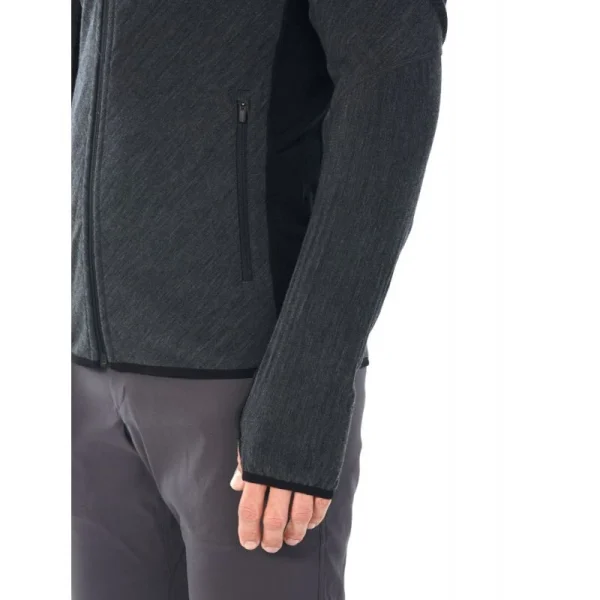 Offres 😉 Icebreaker Descender LS Zip – Polaire en laine mérinos homme I Hardloop 🎉 REMISE allant 32