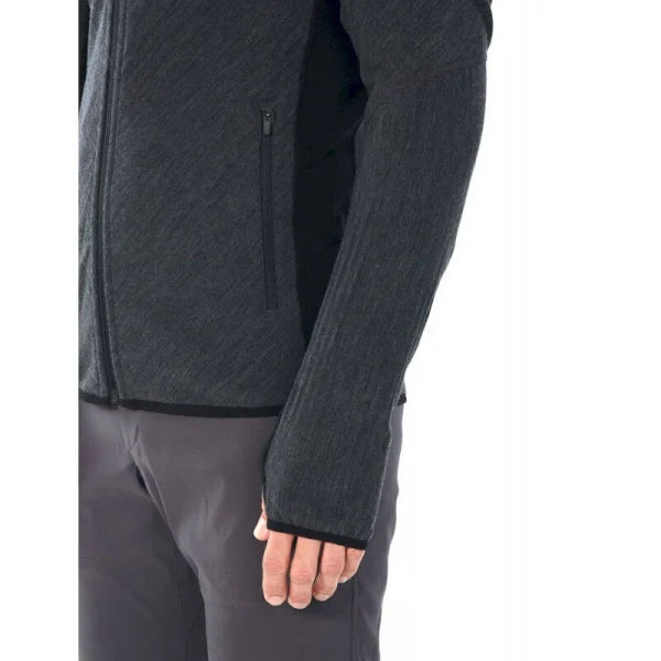Offres 😉 Icebreaker Descender LS Zip – Polaire en laine mérinos homme I Hardloop 🎉 REMISE allant 6