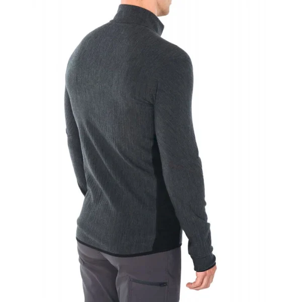 Offres 😉 Icebreaker Descender LS Zip – Polaire en laine mérinos homme I Hardloop 🎉 REMISE allant 7