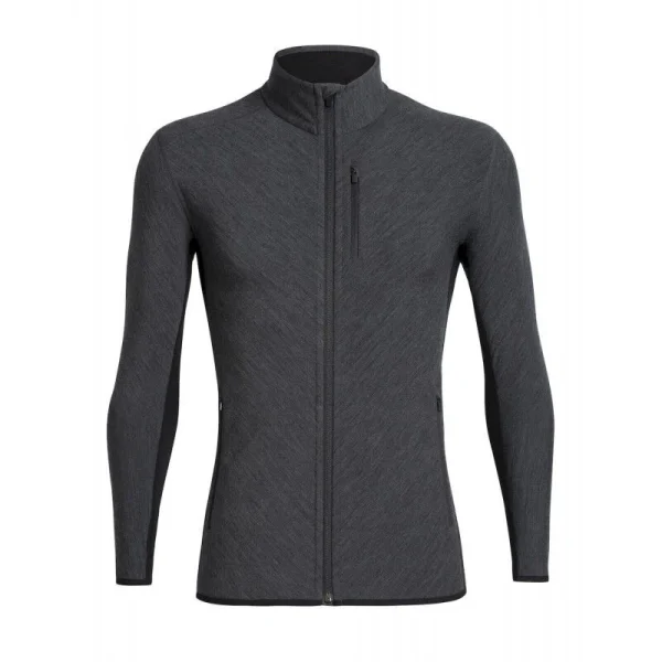 Offres 😉 Icebreaker Descender LS Zip – Polaire en laine mérinos homme I Hardloop 🎉 REMISE allant 1