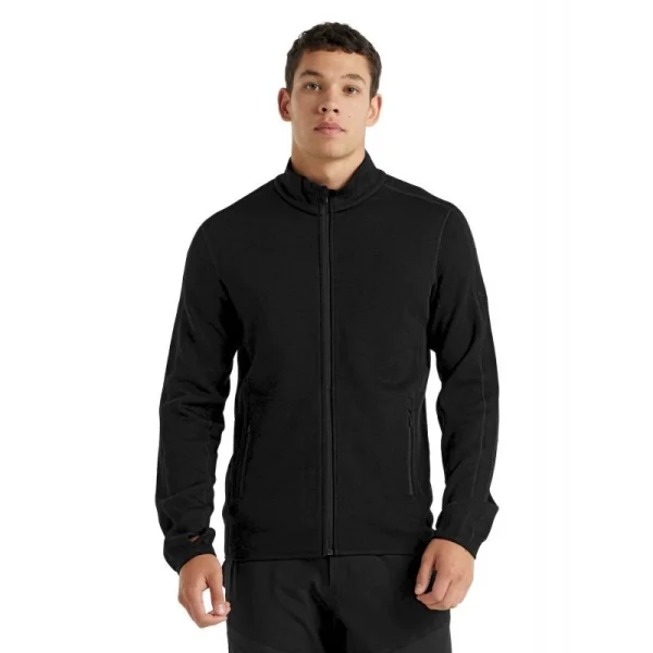 pas cher Meilleur prix 😀 Icebreaker Elemental LS Zip – Polaire en laine mérinos homme I Hardloop 🛒 3