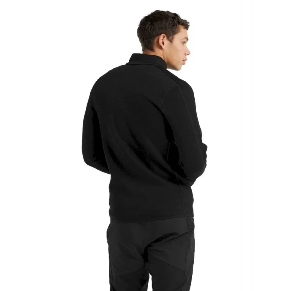 pas cher Meilleur prix 😀 Icebreaker Elemental LS Zip – Polaire en laine mérinos homme I Hardloop 🛒 4