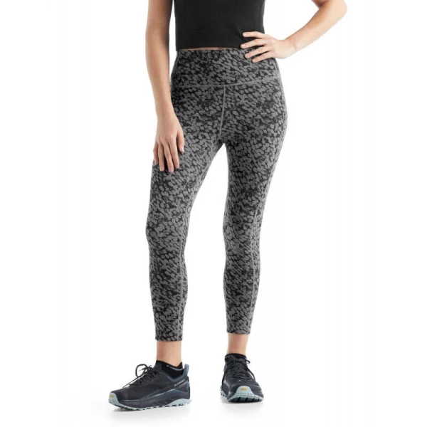 Offres 🥰 Icebreaker Fastray High Rise Tights Forest Shadow – Collant running femme 🧨 Prestation Et Rapide 1