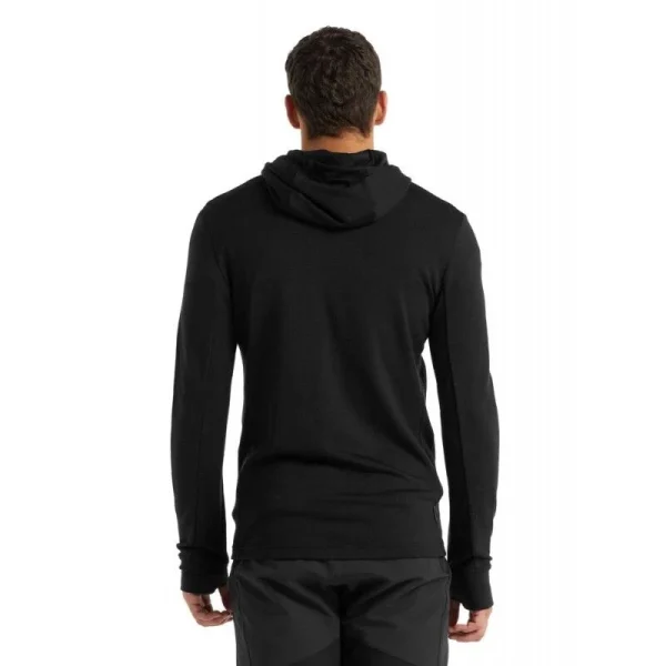 a Prix Discount Acheter 💯 Icebreaker Quantum III LS Zip Hood – Polaire en laine mérinos homme I Hardloop 🧨 3