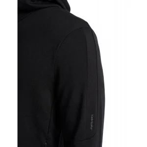 a Prix Discount Acheter 💯 Icebreaker Quantum III LS Zip Hood – Polaire en laine mérinos homme I Hardloop 🧨 28