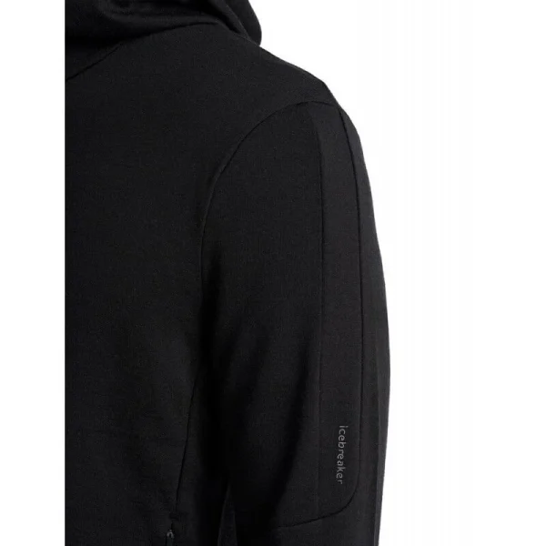 a Prix Discount Acheter 💯 Icebreaker Quantum III LS Zip Hood – Polaire en laine mérinos homme I Hardloop 🧨 9