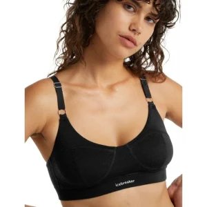 marque pas cher Promo 🎁 Icebreaker Queens Clasp Bra – Brassière de sport femme 🧨 16