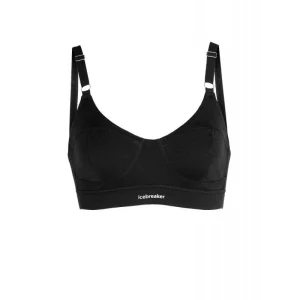 marque pas cher Promo 🎁 Icebreaker Queens Clasp Bra – Brassière de sport femme 🧨 30