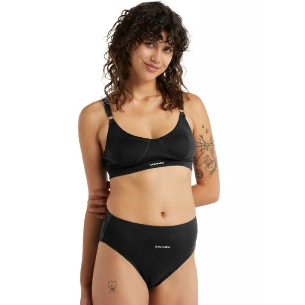 De gros 🔥 Icebreaker Queens High Cut Brief – Sous-vêtement mérinos femme I Hardloop 🌟 Livraison internationale 3