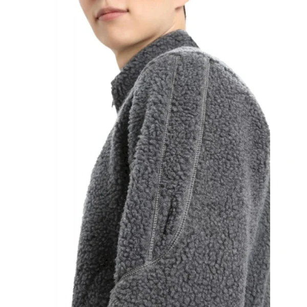 Offres 🥰 Icebreaker RealFleece High Pile LS Zip – Polaire en laine mérinos homme 🧨 grossiste 7