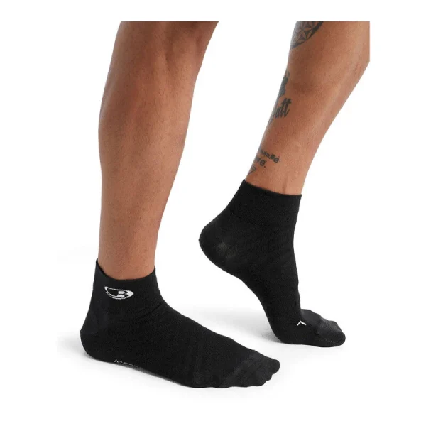 Acheter 👏 Icebreaker Run+ Ultralight Mini – Chaussettes en laine mérinos homme I Hardloop 🌟 garantis authentique 5