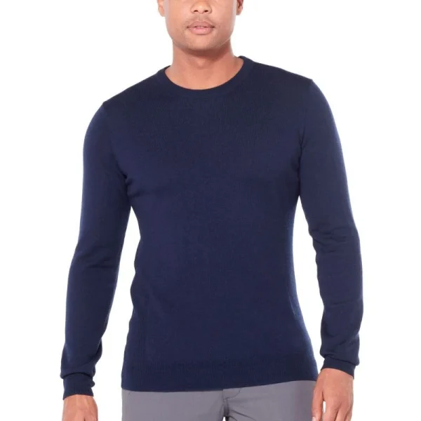 Vente flash 🥰 Icebreaker Shearer Crewe Sweater – Pull en laine mérinos homme I Hardloop 🎉 mode 3