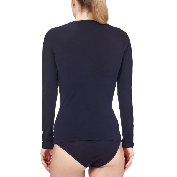 Vente flash 👍 Icebreaker Siren Long Sleeve Sweetheart – T-shirt en laine mérinos femme I Hardloop ⭐ garantie de qualité 3