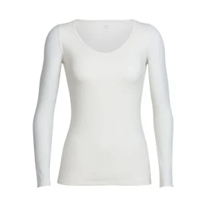 Vente flash 👍 Icebreaker Siren Long Sleeve Sweetheart – T-shirt en laine mérinos femme I Hardloop ⭐ garantie de qualité 15