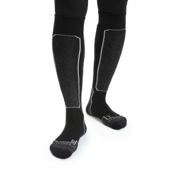 pas cher Promo 🎁 Icebreaker Ski + Light Over The Calf – Chaussettes en laine mérinos femme I Hardloop ⌛ 3