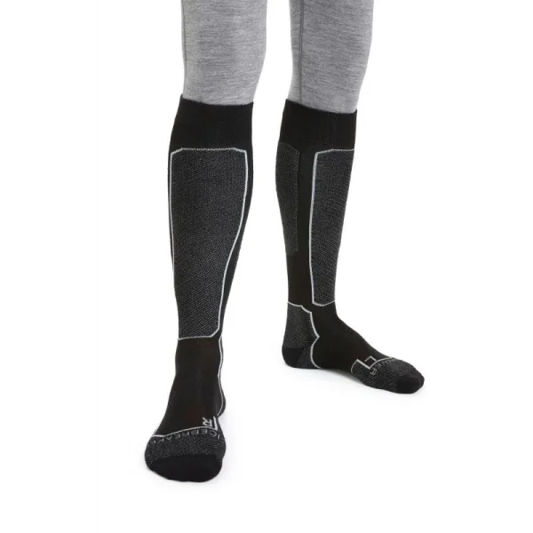 Bon marché 🎁 Icebreaker Ski + Light Over The Calf – Chaussettes en laine mérinos homme I Hardloop 😉 vente pas cher 3