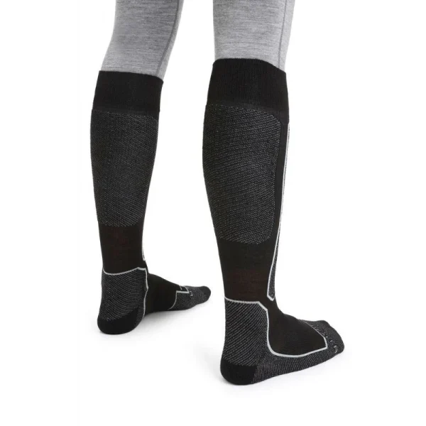 Bon marché 🎁 Icebreaker Ski + Light Over The Calf – Chaussettes en laine mérinos homme I Hardloop 😉 vente pas cher 4