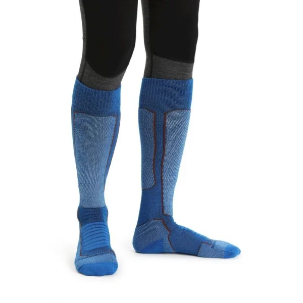 officiel Sortie 🌟 Icebreaker Ski + Medium Over The Calf – Chaussettes en laine mérinos homme I Hardloop 🎉 4
