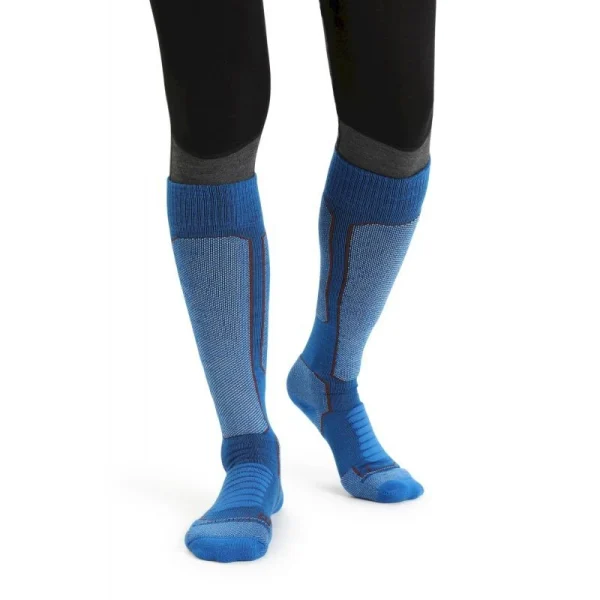 officiel Sortie 🌟 Icebreaker Ski + Medium Over The Calf – Chaussettes en laine mérinos homme I Hardloop 🎉 5