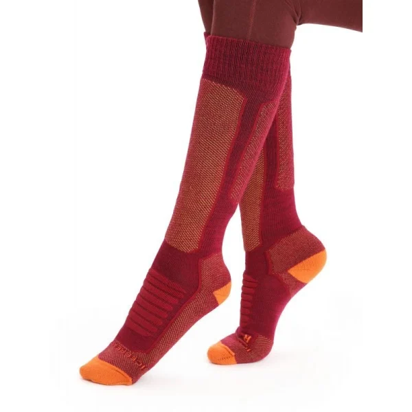 grossiste en ligne Meilleure affaire 👏 Icebreaker Ski + Medium Over The Calf – Chaussettes en laine mérinos femme I Hardloop ✔️ 3